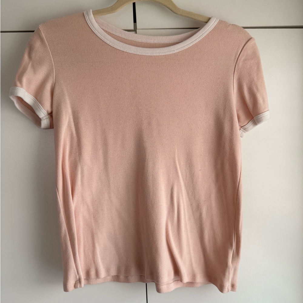 Light pink american wags top